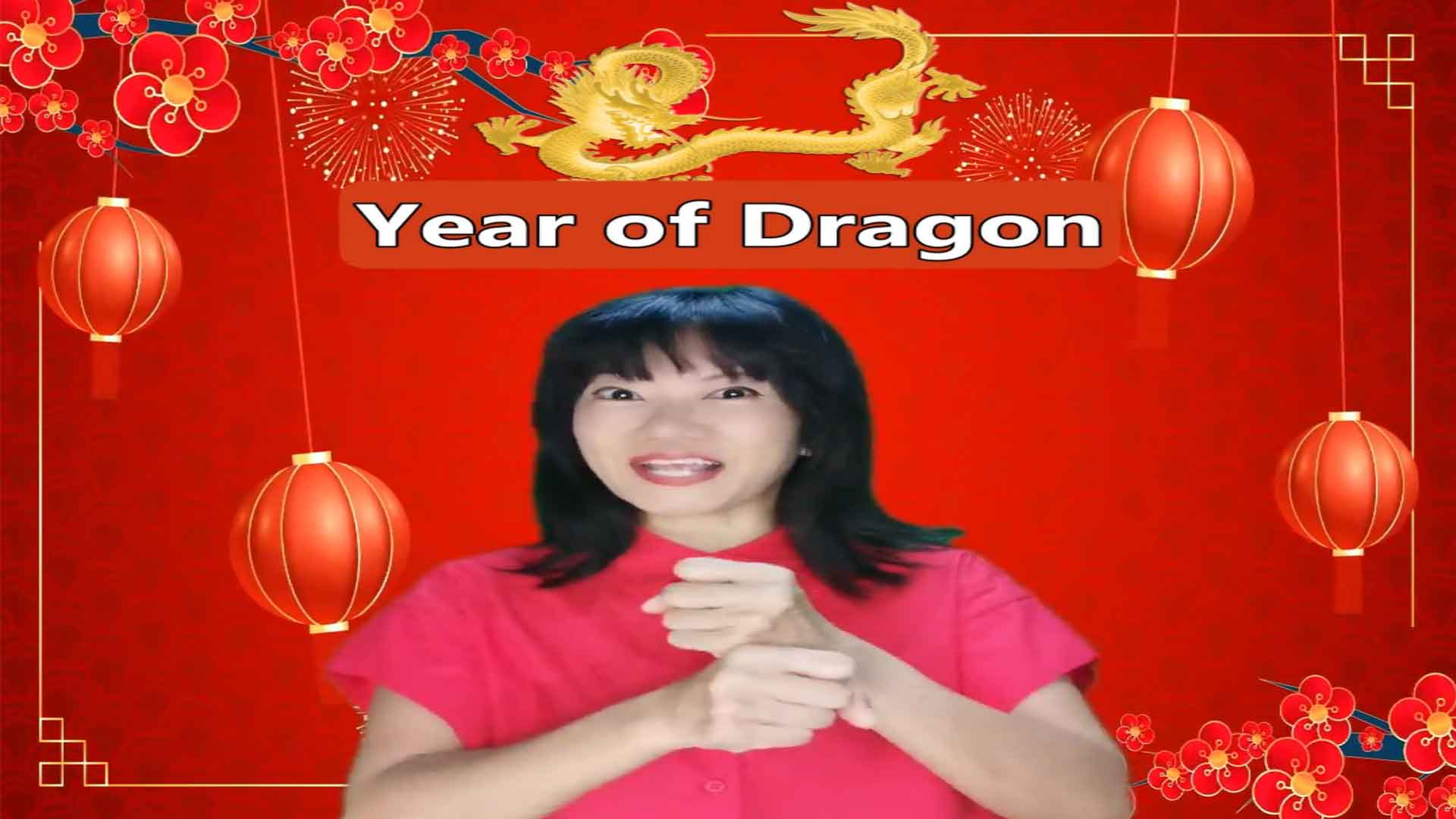 Singapore Sign Language (SgSL) Lesson: Chinese New Year 2024 Vocabulary
