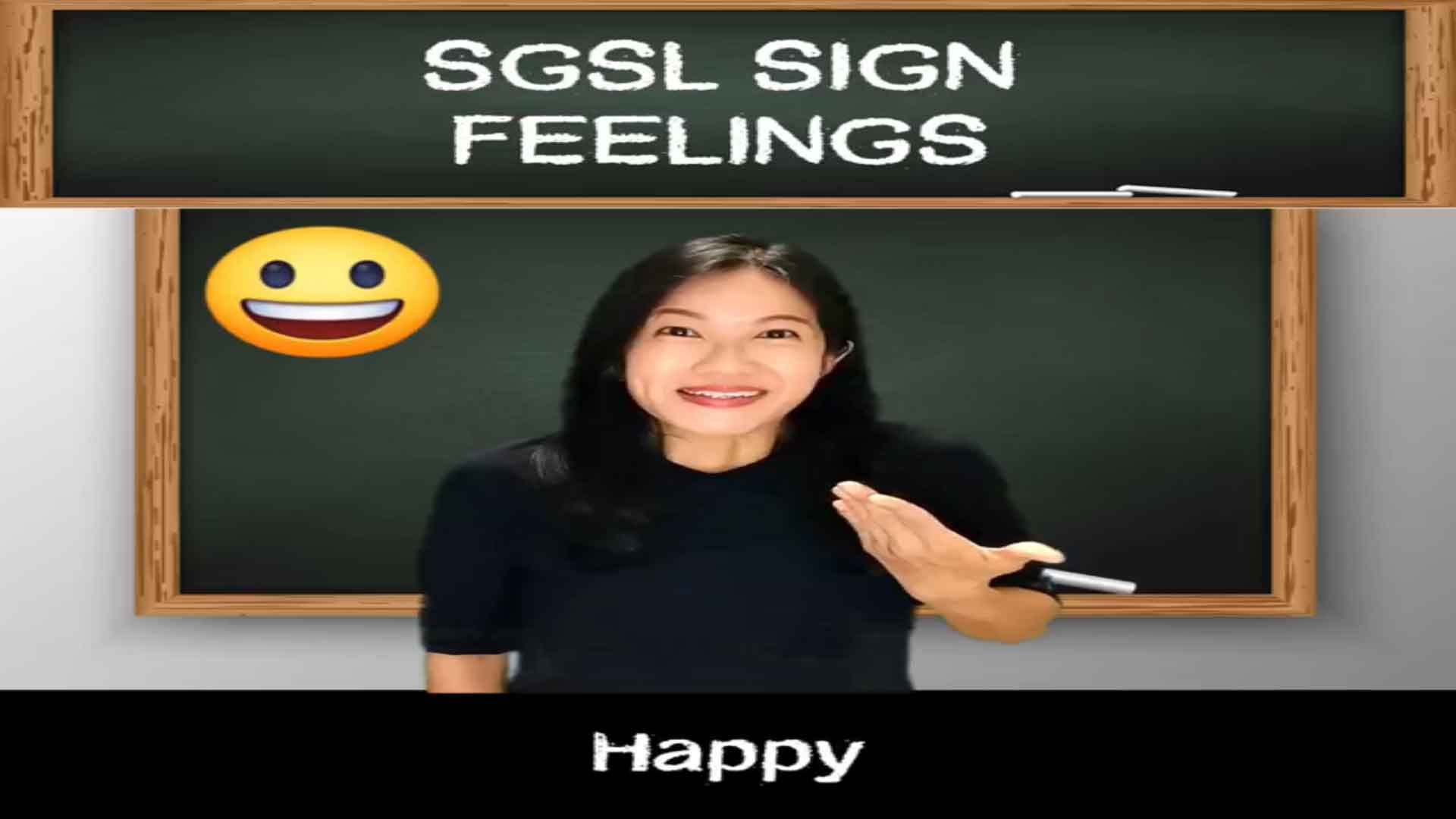 Singapore Sign Language (SgSL) Lesson: Feelings