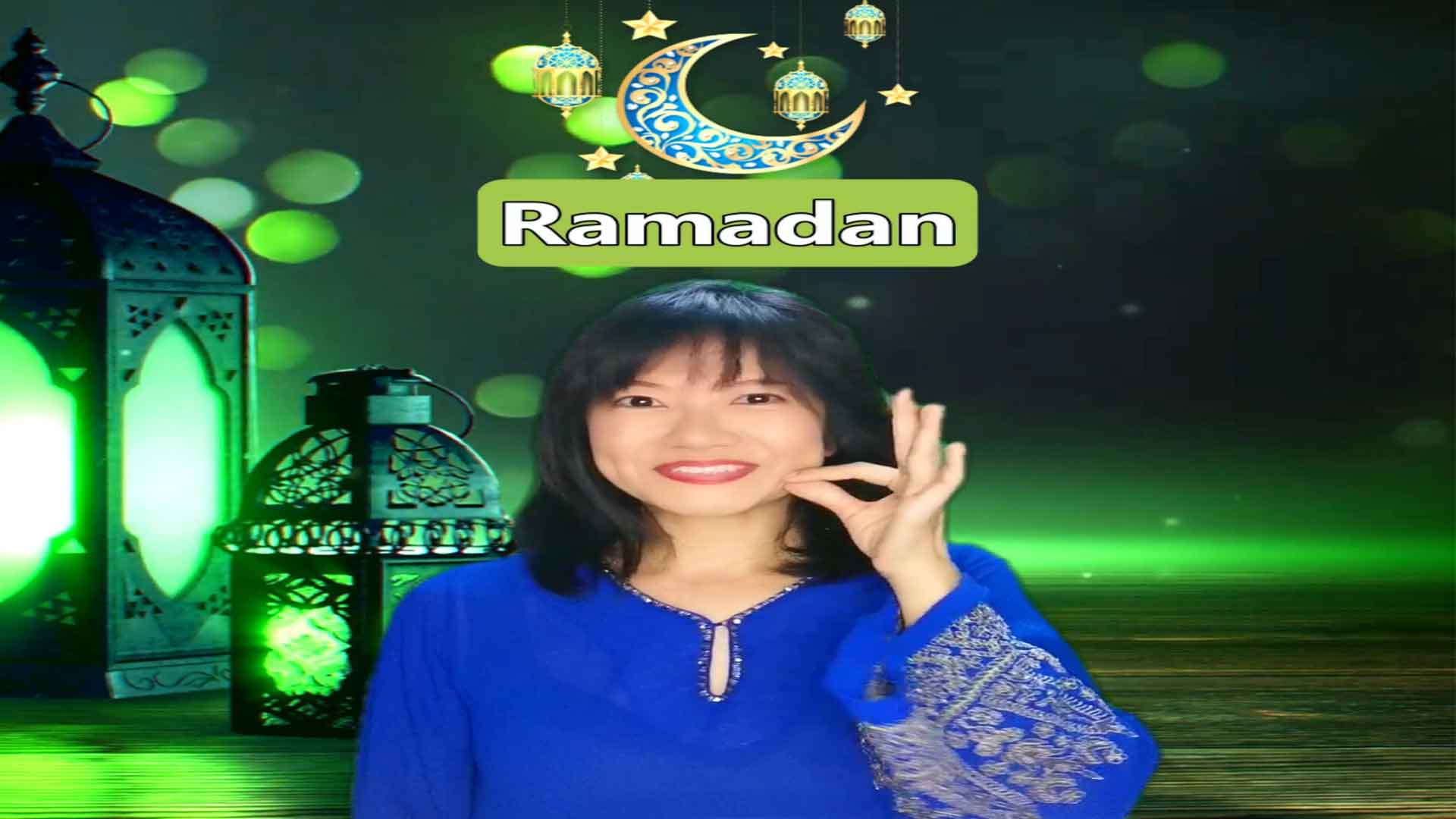 Singapore Sign Language (SgSL) Lesson: Ramadan 2024 Vocabulary