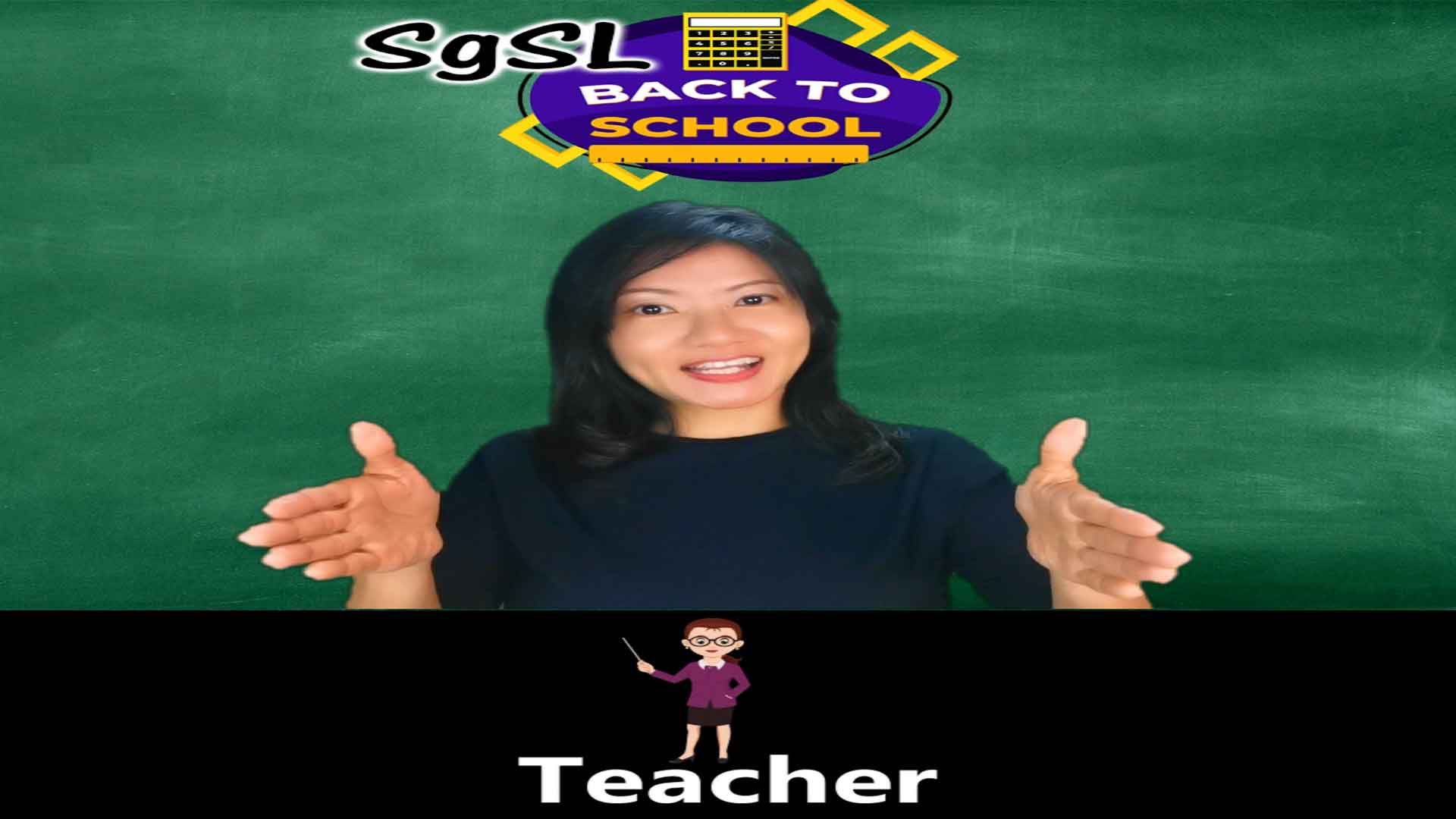 Singapore Sign Language (SgSL) Lesson: School Vocabulary